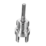 Maxbell Pipe Threader Practical Plumber Tools for Electric Drill for Building Repair 6 point 2.4cmx5.2cm