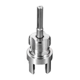 Maxbell Pipe Threader Practical Plumber Tools for Electric Drill for Building Repair 6 point 2.4cmx5.2cm