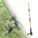 Maxbell Weed Puller Tool Rake for Gardening Detachable Weed Extractor for Patio Yard