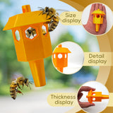 Maxbell Wasp Trap Outside for Bottles Reusable Catching Device for Orchard Home Farm