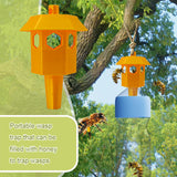 Maxbell Wasp Trap Outside for Bottles Reusable Catching Device for Orchard Home Farm