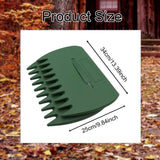 Maxbell 2Pcs Leaf Scoop and Claws Ergonomic Grip Leaf Scooper for Home Yard Farming