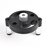 Maxbell 6-10mm Jig Self-centering Drill Guide Kit Aluminum Alloy for Wood Panel Hole 3 Black