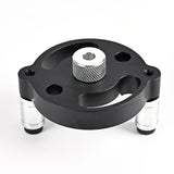 Maxbell 6-10mm Jig Self-centering Drill Guide Kit Aluminum Alloy for Wood Panel Hole 8 Black