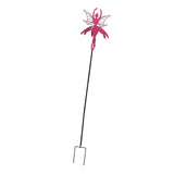 Maxbell Fairy Wind Spinner Housewarming Gift Iron Art Sculpture for Yard Patio Decor