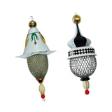 Maxbell Hanging Bird Feeder Accessories Lightweight Ornament for Porch Patio Outdoor Style A