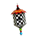 Maxbell Hanging Bird Feeder Accessories Lightweight Ornament for Porch Patio Outdoor Style C