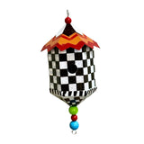 Maxbell Hanging Bird Feeder Accessories Lightweight Ornament for Porch Patio Outdoor Style C