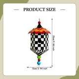 Maxbell Hanging Bird Feeder Accessories Lightweight Ornament for Porch Patio Outdoor Style C