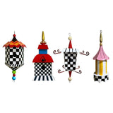 Maxbell Hanging Bird Feeder Accessories Lightweight Ornament for Porch Patio Outdoor Style C