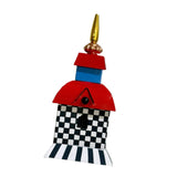 Maxbell Hanging Bird Feeder Accessories Lightweight Ornament for Porch Patio Outdoor Style D