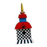 Maxbell Hanging Bird Feeder Accessories Lightweight Ornament for Porch Patio Outdoor Style D