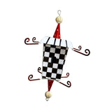 Maxbell Hanging Bird Feeder Accessories Lightweight Ornament for Porch Patio Outdoor Style E