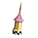 Maxbell Hanging Bird Feeder Accessories Lightweight Ornament for Porch Patio Outdoor Style F