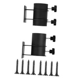 Maxbell 2Pcs Patio Umbrella Holders Clamps for Outdoor Courtyard Fence Mount to Deck