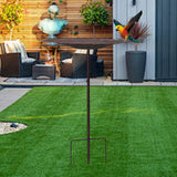 Maxbell Bird Baths Gift Garden Metal Bird Bath for Outdoor Garden Backyard Courtyard