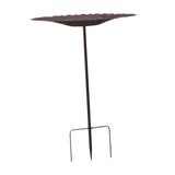 Maxbell Bird Baths Gift Garden Metal Bird Bath for Outdoor Garden Backyard Courtyard