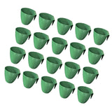 Maxbell 20 Pieces Strawberry Nursery Pots Cup Accessory Multifunctional Side Hanging Size L