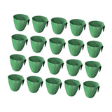 Maxbell 20 Pieces Strawberry Nursery Pots Cup Accessory Multifunctional Side Hanging Size L