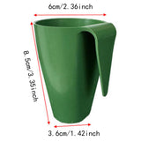 Maxbell 20 Pieces Strawberry Nursery Pots Cup Accessory Multifunctional Side Hanging Size S