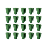Maxbell 20 Pieces Strawberry Nursery Pots Cup Accessory Multifunctional Side Hanging Size S