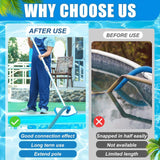 Maxbell 2x Pool Telescoping Pole cam Locks Sturdy Repair Easy to Use Pool Pole Parts