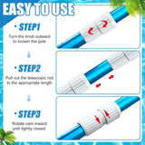 Maxbell 2x Pool Telescoping Pole cam Locks Sturdy Repair Easy to Use Pool Pole Parts