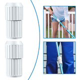 Maxbell 2x Pool Telescoping Pole cam Locks Sturdy Repair Easy to Use Pool Pole Parts