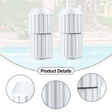 Maxbell 2x Pool Telescoping Pole cam Locks Sturdy Repair Easy to Use Pool Pole Parts