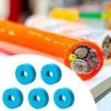 Maxbell 5Pcs Hinge Plug Cupboard Furniture Hinge Cabinet Hinges Hole Repair