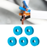 Maxbell 5Pcs Hinge Plug Cupboard Furniture Hinge Cabinet Hinges Hole Repair