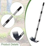 Maxbell Gardening Garden Hoe Weeding Rake Hand Hoe for Digging Farm Work Landscaping