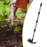 Maxbell Gardening Garden Hoe Weeding Rake Hand Hoe for Digging Farm Work Landscaping