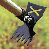 Maxbell Gardening Garden Hoe Weeding Rake Hand Hoe for Digging Farm Work Landscaping