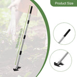 Maxbell Gardening Garden Hoe Weeding Rake with Handle for Lawn Farm Work Agriculture