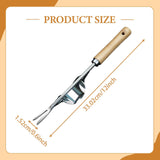 Maxbell Hand Weeder Heavy Duty Weeds Puller Tool for Soil Loosening Digging Backyard