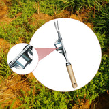 Maxbell Hand Weeder Heavy Duty Weeds Puller Tool for Soil Loosening Digging Backyard