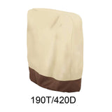 Maxbell Garden Folding Lounge Chair Cover Yard Sun Protection Outdoor recliner Cover Polyester Taffeta