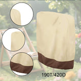 Maxbell Garden Folding Lounge Chair Cover Yard Sun Protection Outdoor recliner Cover Polyester Taffeta