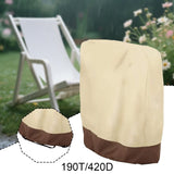 Maxbell Garden Folding Lounge Chair Cover Yard Sun Protection Outdoor recliner Cover Polyester Taffeta