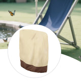 Maxbell Garden Folding Lounge Chair Cover Yard Sun Protection Outdoor recliner Cover Polyester Taffeta