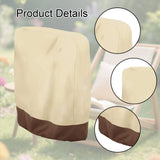 Maxbell Garden Folding Lounge Chair Cover Yard Sun Protection Outdoor recliner Cover 420DO xford Cloth