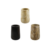 Maxbell Wood Vase Flower Arrangement Holder Ornament Planter for Office Garden Decor Wood
