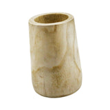 Maxbell Wood Vase Flower Arrangement Holder Ornament Planter for Office Garden Decor Wood