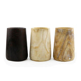 Maxbell Wood Vase Flower Arrangement Holder Ornament Planter for Office Garden Decor Wood
