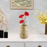 Maxbell Wood Vase Flower Arrangement Holder Ornament Planter for Office Garden Decor Wood