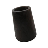 Maxbell Wood Vase Flower Arrangement Holder Ornament Planter for Office Garden Decor Black