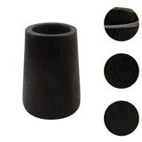 Maxbell Wood Vase Flower Arrangement Holder Ornament Planter for Office Garden Decor Black