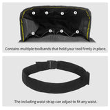 Maxbell Electrician Tool Belt Installers Mechanics Plumbers Gardening Tool Waist Bag