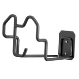 Maxbell Wall Mounted Tool Hook Sturdy Storage Organizer for Outside Garage Warehouse Frosted